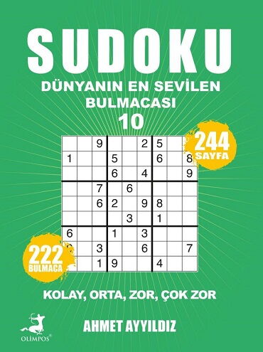 SUDOKU DÜNYANIN EN SEVİLEN BULMACASI 10