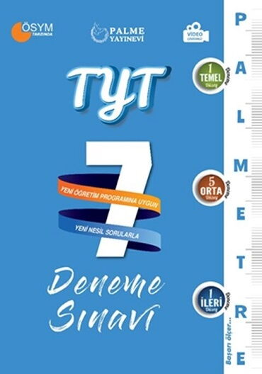 YKS TYT 7 DENEME PALMETRE