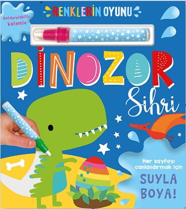 RENKLERİN OYUNU DİNOZOR SİHRİ BOYAMA