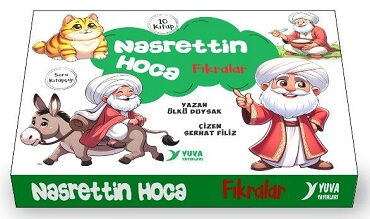 1.SINIF NASRETTİN HOCA 10 KİTAP DÜZ YAZI BÜYÜK