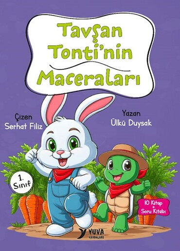 1.SINIF TAVŞAN TONTİNİN MACERALARI 10 KİTAP