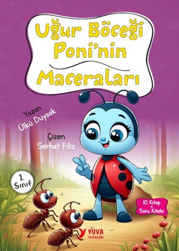 1.SINIF UĞUR BÖCEĞİ PONİNİN MACERALARI 10 KİTAP