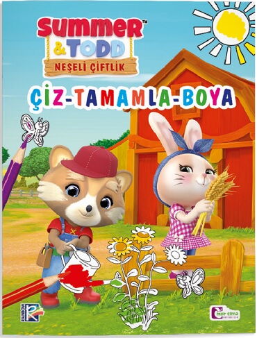 ÇİZ TAMAMLA BOYA NEŞELİ ÇİFTLİK