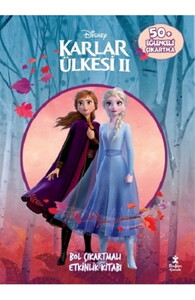 DİSNEY KARLAR ÜLKESİ BOL ÇIKARTMALI ETKİNLİK #1