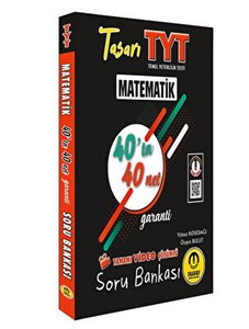 YKS TYT MATEMATİK 40 TA 40 ÇÖZÜMLÜ SORU BANKASI #1