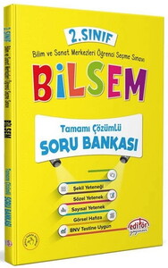 2.SINIF BİLSEM TAMAMI ÇÖZÜMLÜ SORU BANKASI #1