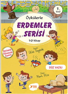 ÖYKÜLERLE ERDEMLER SERİSİ   1.SINIF   (10 KİTAP) #1