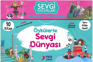SEVGİ ÇOCUKLARI OKUMAYI ÇOK SEV.10 KİTAP 3-4 SINIF #1